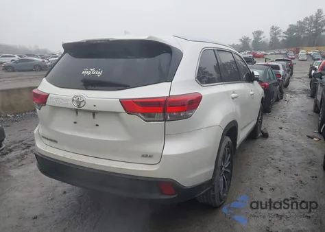 2019 Toyota Highlander Xle из США, поврежденный, VIN 5TDKZRFH2KS551711